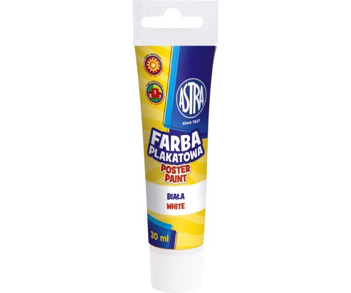 POSTERFARBE TUBE 30 ML WEISS ASTRA 83110904